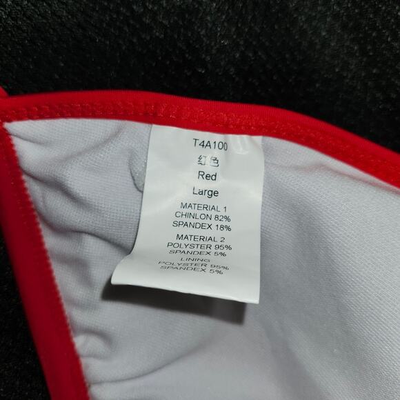 Bikini With Skirt Cover Red And White NWOT - Picture 5 of 7